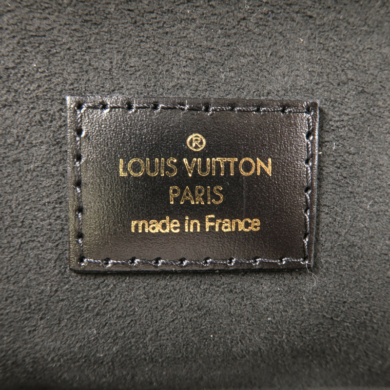 LOUIS VUITTON Monogram Reverse Vanity PM金扣手挽肩背兩用袋棕色-9