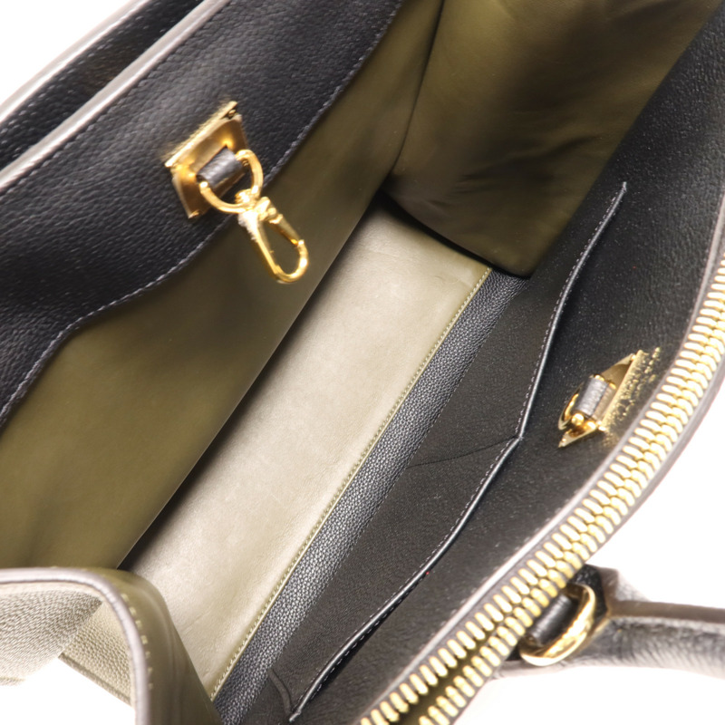 LOUIS VUITTON 牛皮皮革City Steamer MM金扣手挽肩背兩用袋-4