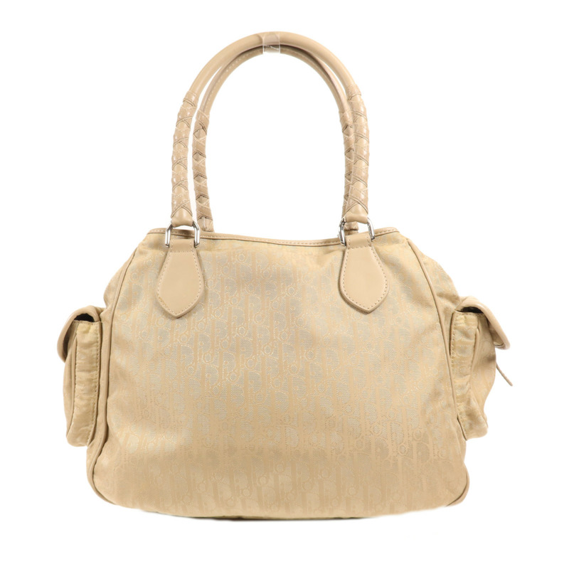 Dior 帆布Shoulder Bag銀扣肩背袋-1