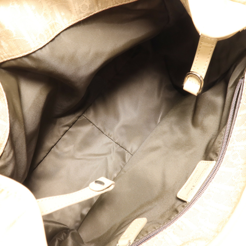 Dior 帆布Shoulder Bag銀扣肩背袋-4