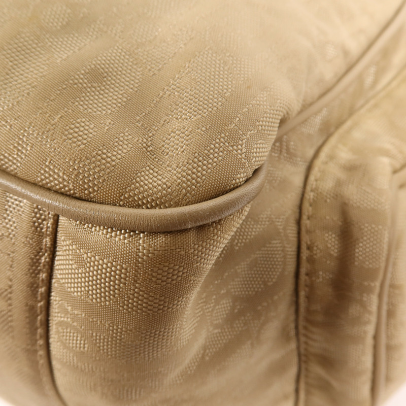 Dior 帆布Shoulder Bag銀扣肩背袋-10