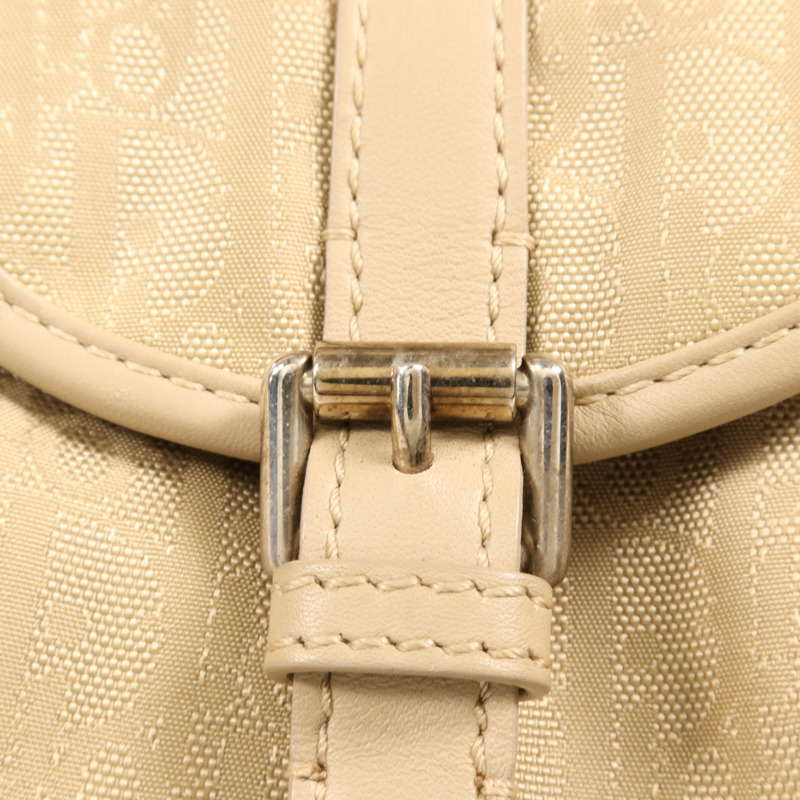 Dior 帆布Shoulder Bag銀扣肩背袋-13