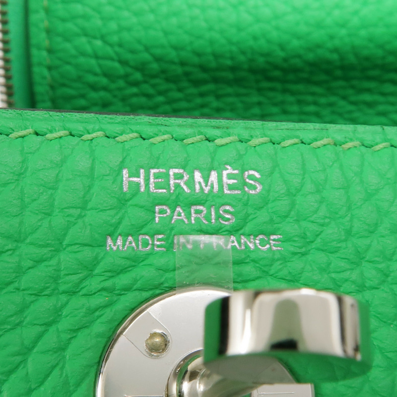 HERMES Clemence皮革Mini Lindy金扣手挽肩背兩用袋Veil Comic-5