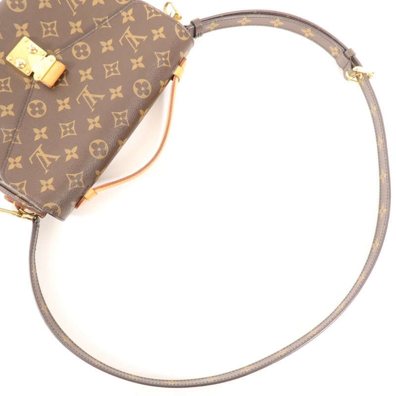 LOUIS VUITTON Monogram Pochette Metis MM金扣手挽肩背兩用袋-7