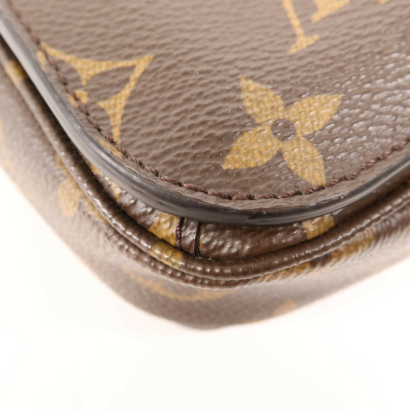 LOUIS VUITTON Monogram Pochette Metis MM金扣手挽肩背兩用袋-11