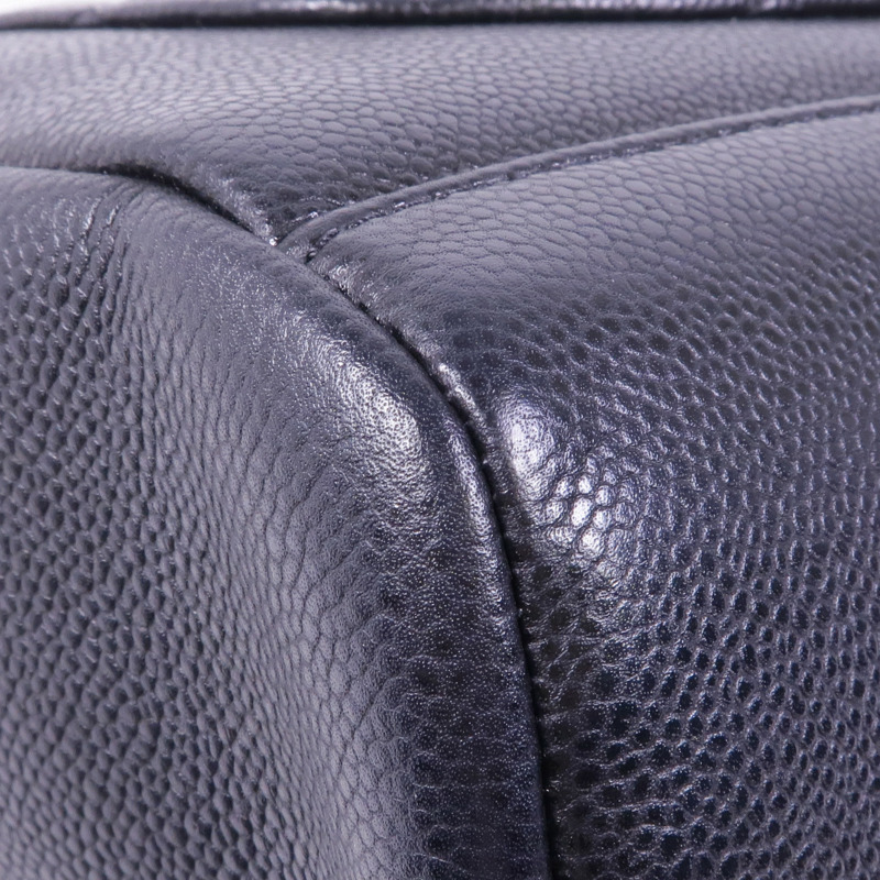 CHANEL 牛皮皮革Chain Shoulder Bag金扣鏈帶肩背袋-15