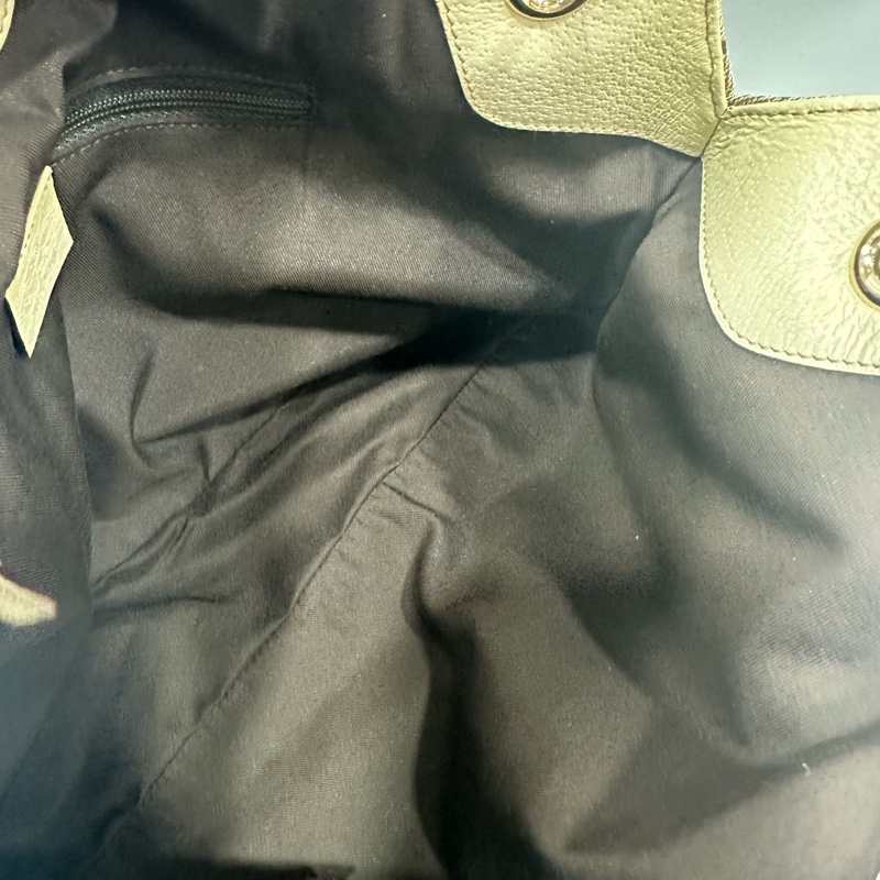 gucci 121023 老花pvc拼白皮肩背包 牛奶包-41