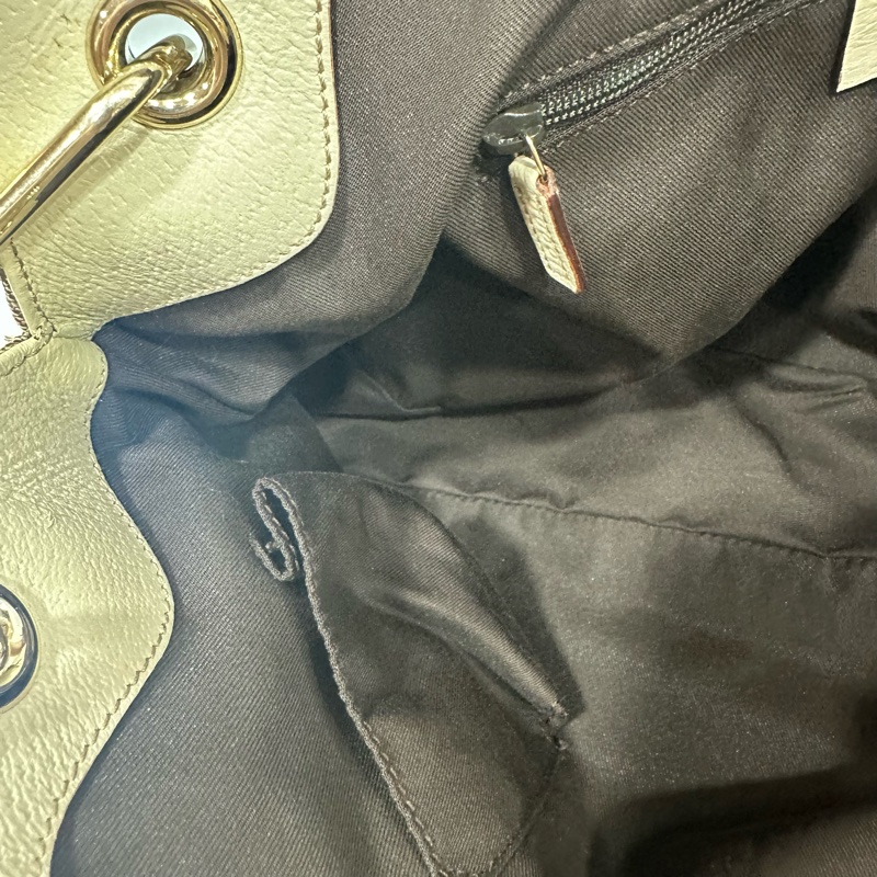 gucci 121023 老花pvc拼白皮肩背包 牛奶包-42