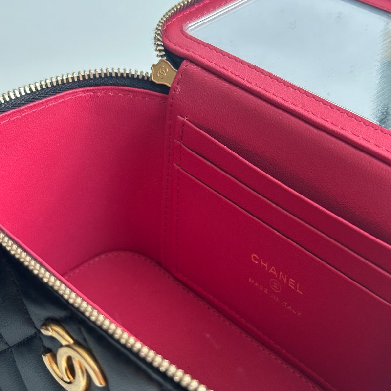 99新🆕 可調節 Chanel 香奈兒 山茶花調節釦 長盒子 斜背包-18