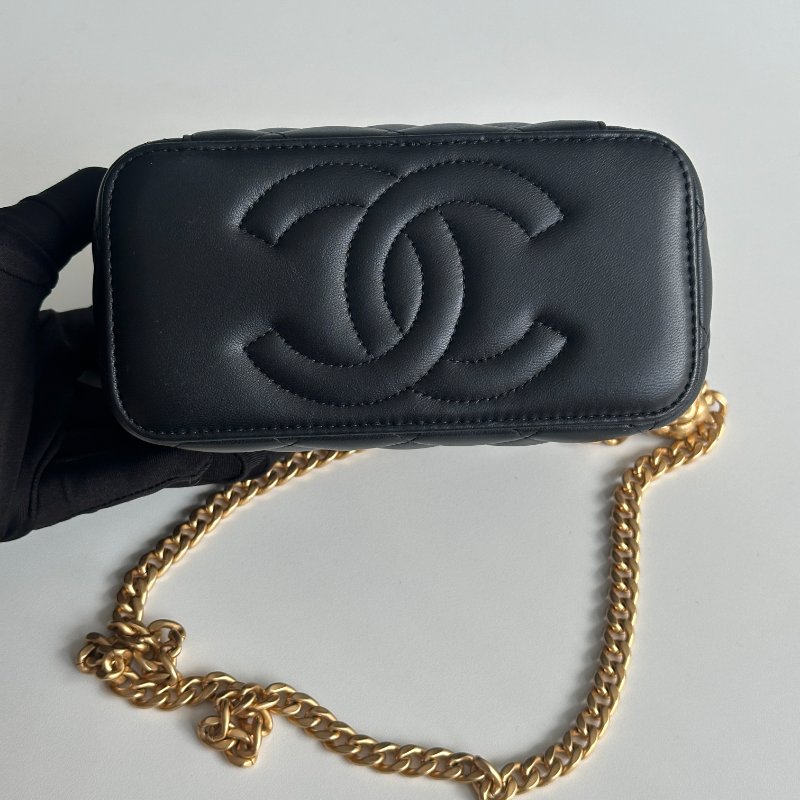 99新🆕 可調節 Chanel 香奈兒 山茶花調節釦 長盒子 斜背包-19