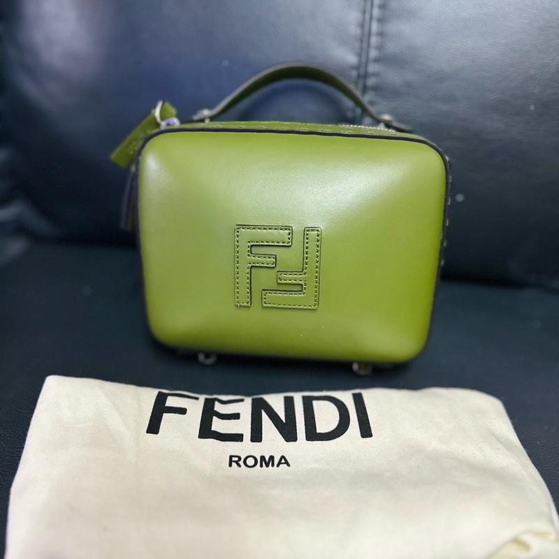 FENDI Mini Suitcase Crossbody Bag-0