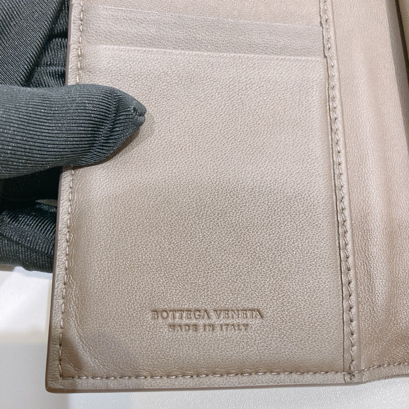 TW4454 Bottega Veneta 葆蝶家 全皮針織面卡包 Cardholder-10