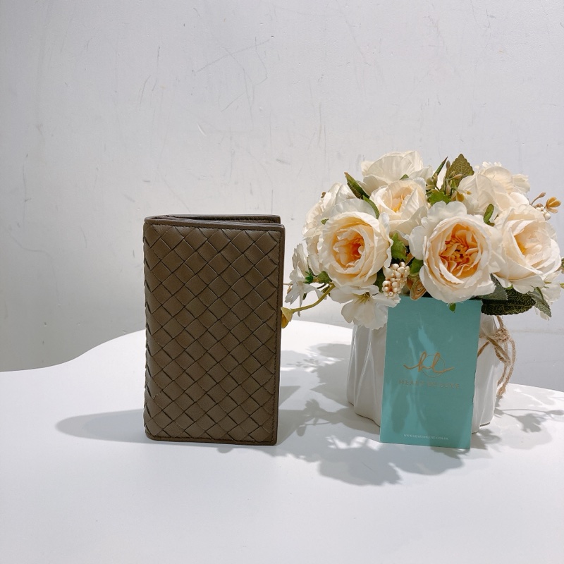 TW4454 Bottega Veneta 葆蝶家 全皮針織面卡包 Cardholder-13