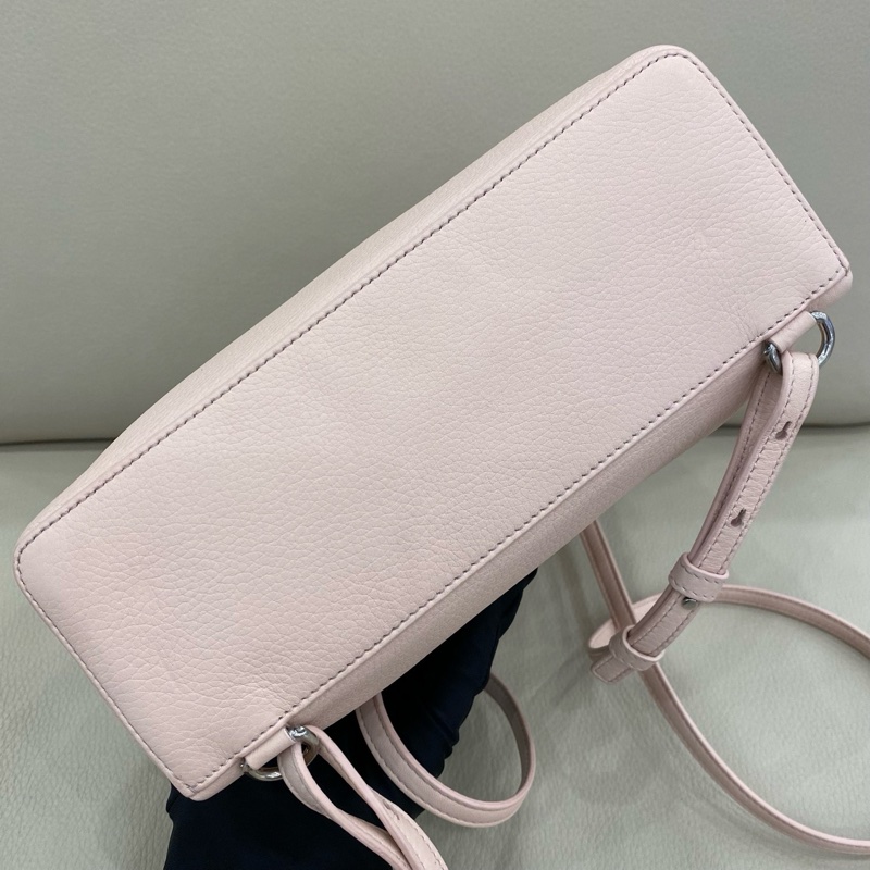 Loro piana L約23.5雙肩包 櫻花粉-5