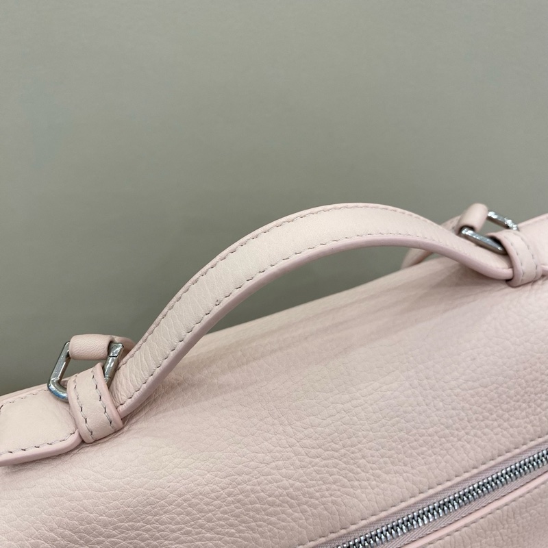 Loro piana L約23.5雙肩包 櫻花粉-7