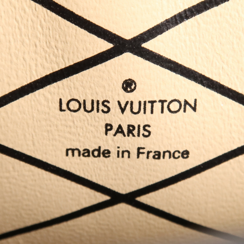 LOUIS VUITTON Monogram Reverse Trunk Clutch金扣肩背袋-5