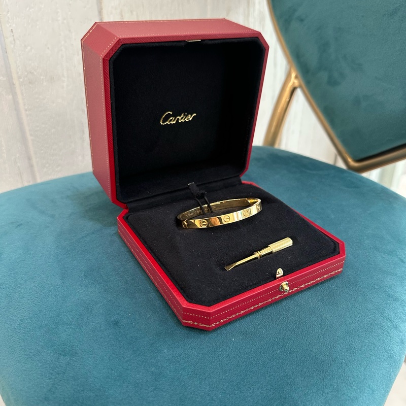 Cartier 黃18K 750 Love手鐲CRB6067517-1