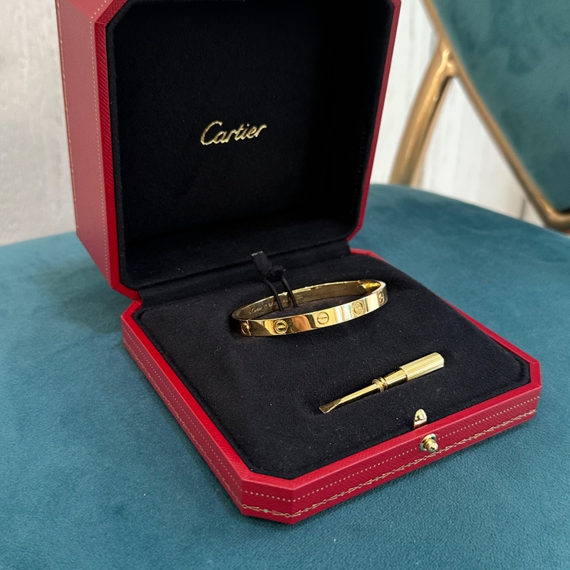 Cartier 黃18K 750 Love手鐲CRB6067517-6