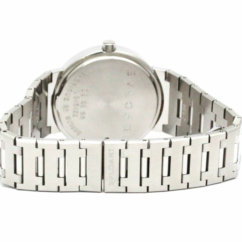 BVLGARI BVLGARI-BVLGARI 鋼石英男錶 BB33SS 拋光-4