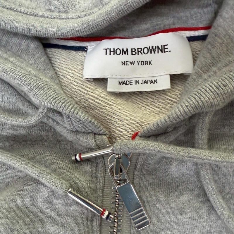 Thom Browne淺灰棉外套 3號-28