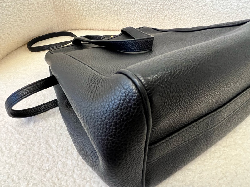 Celine/賽琳 Folded cabas 黑色極簡風折疊托特包-15