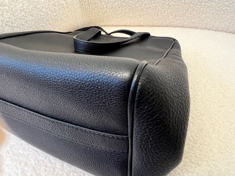 Celine/賽琳 Folded cabas 黑色極簡風折疊托特包-16