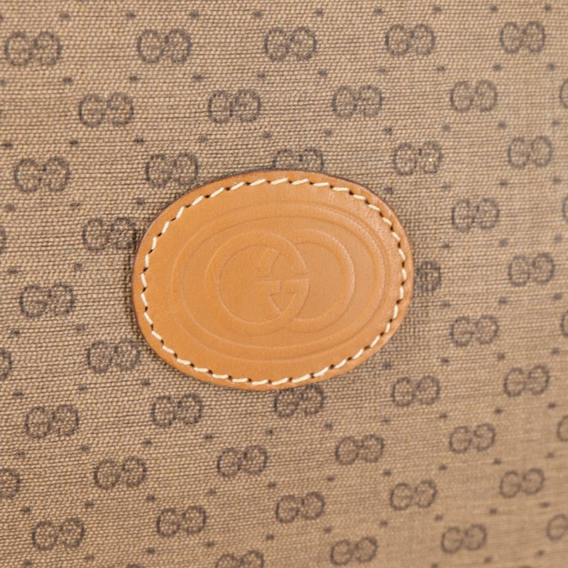 【日本直送】GUCCI 微型 GG Supreme 波士頓包 PVC 兩用款 米金色 002 122 0033 正品 th6260-18