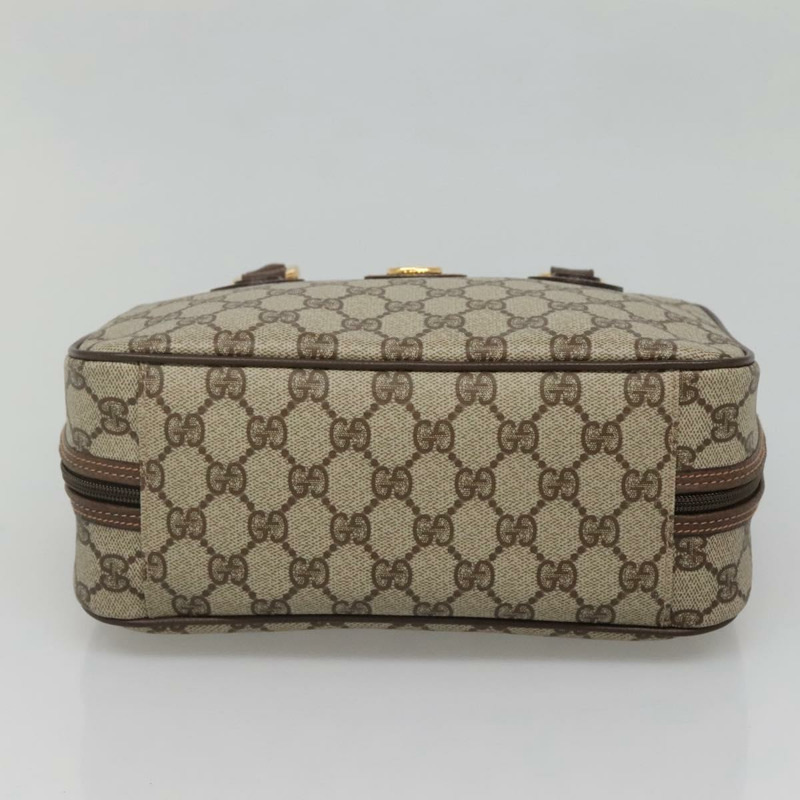 【日本直送】GUCCI GG Supreme 手提包 PVC 米金色 000 58 6090 正品 SW1472-4