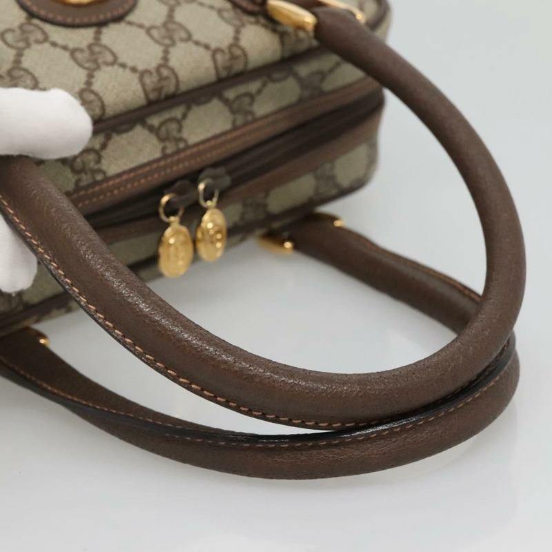 【日本直送】GUCCI GG Supreme 手提包 PVC 米金色 000 58 6090 正品 SW1472-6
