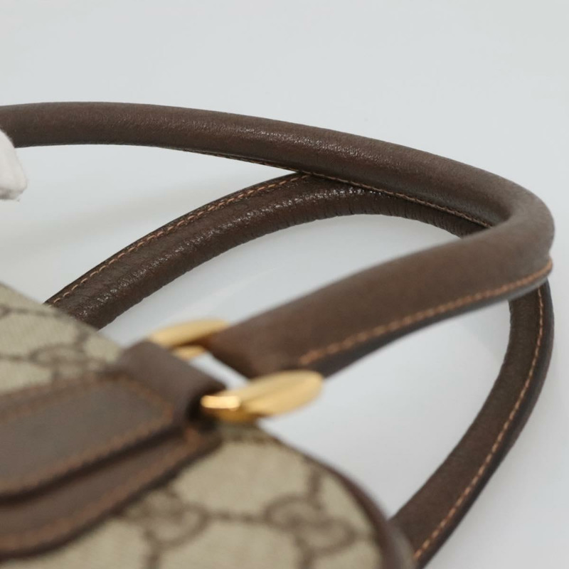 【日本直送】GUCCI GG Supreme 手提包 PVC 米金色 000 58 6090 正品 SW1472-7