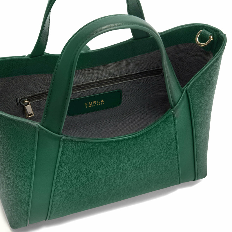 Furla - Borsa a mano Goccia S Botanical Green - WB01789BX3353 - BOTANICAL/GREEN-4