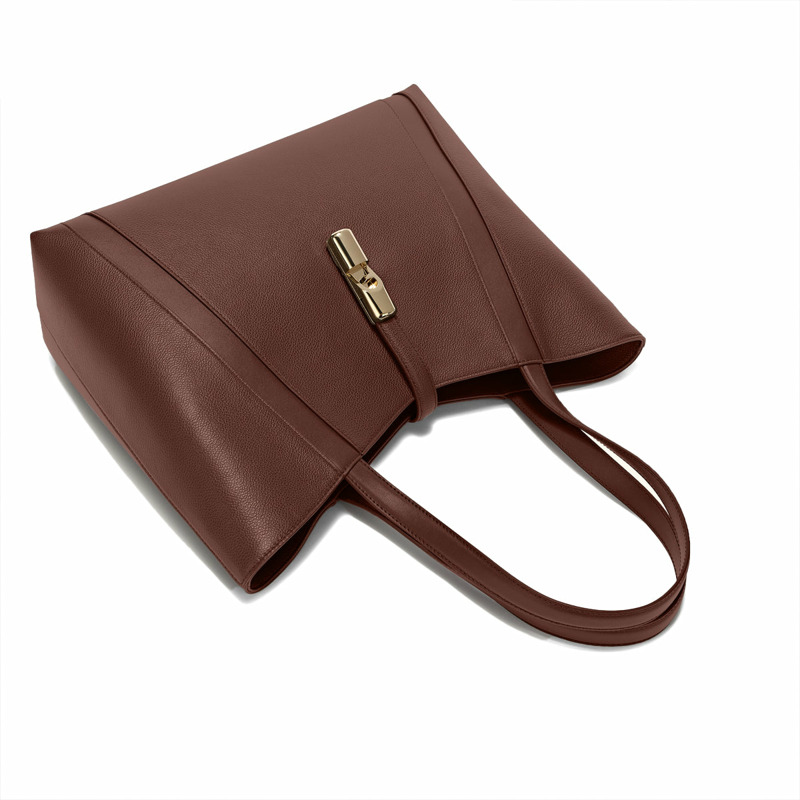 Furla - Borsa a spalla Goccia L Cioccolato - WB01788BX3353 - CIOCCOLATO-2