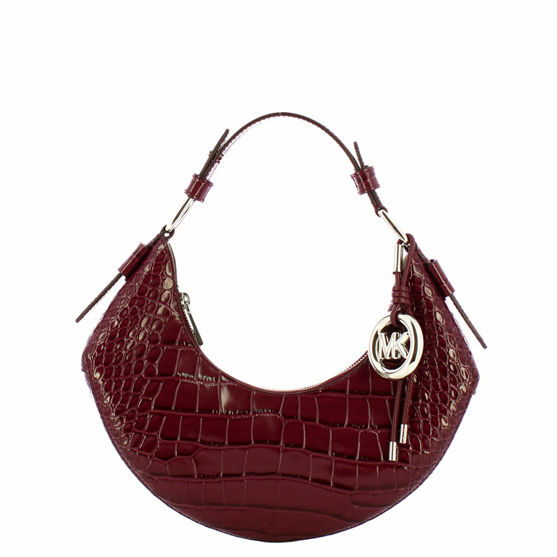 Michael Kors - Borsa a spalla Koa Media Oxblood - 30F5SQ4L6E - OXBLOOD-0