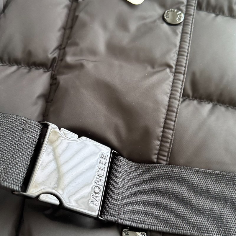 MONCLER Khloe 狐狸毛羽絨外套 0碼 全新帶吊牌-3
