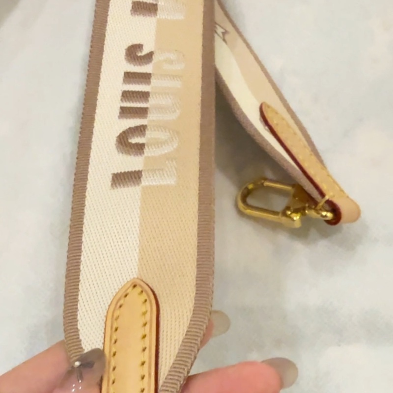 Louis Vuitton speedy20 M46222老花配奶茶色寬揹帶 芯片款-8
