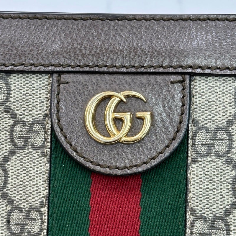 Gucci古馳Ophidia小號單肩斜挎夾子包-8