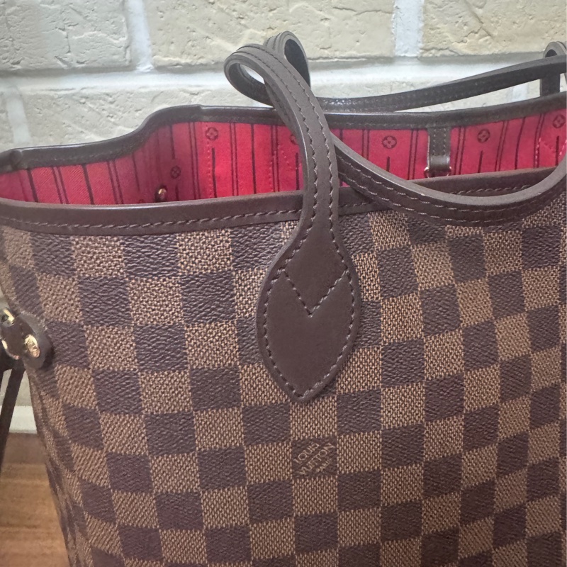 Lv 棋盤格購物包 Gm-7