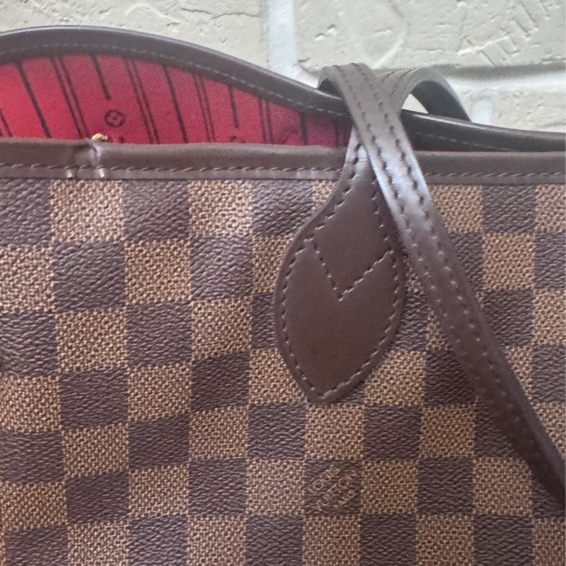 Lv 棋盤格購物包 Gm-10