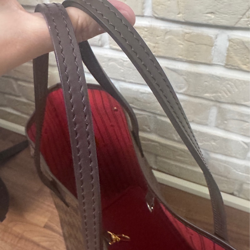 Lv 棋盤格購物包 Gm-15