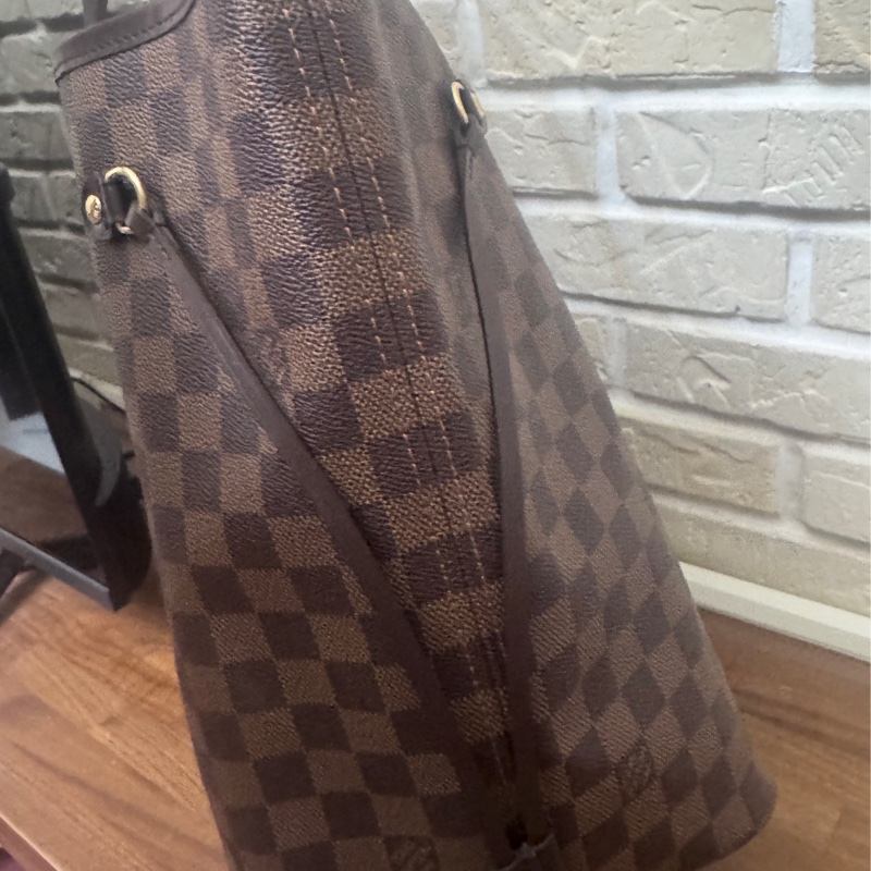 Lv 棋盤格購物包 Gm-16