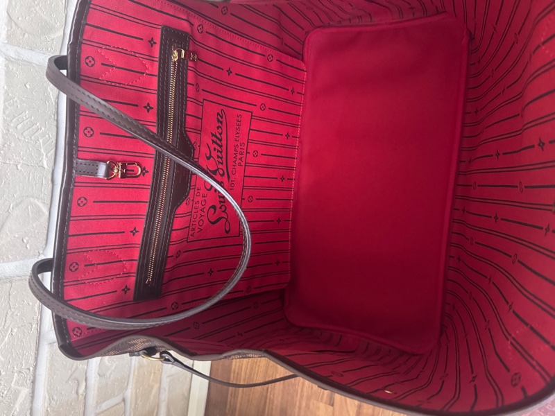 Lv 棋盤格購物包 Gm-19