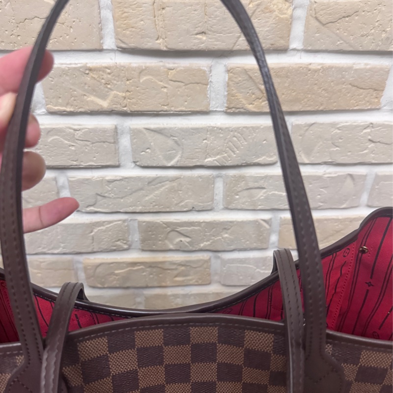 Lv 棋盤格購物包 Gm-27