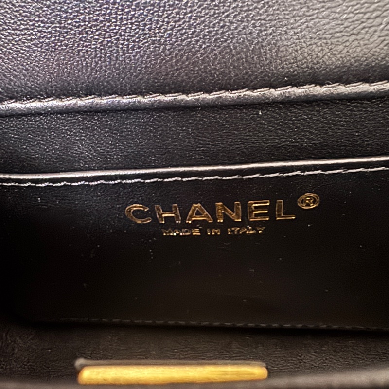 Chanel 25a珍珠方胖 7月才離櫃全新全配-14