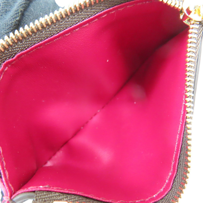 棕色 原花帆布 Victorine 三折短夾【LOUIS VUITTON LV 路易威登】 M41938-5