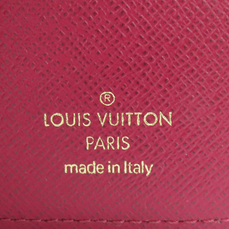 棕色 原花帆布 Victorine 三折短夾【LOUIS VUITTON LV 路易威登】 M41938-6