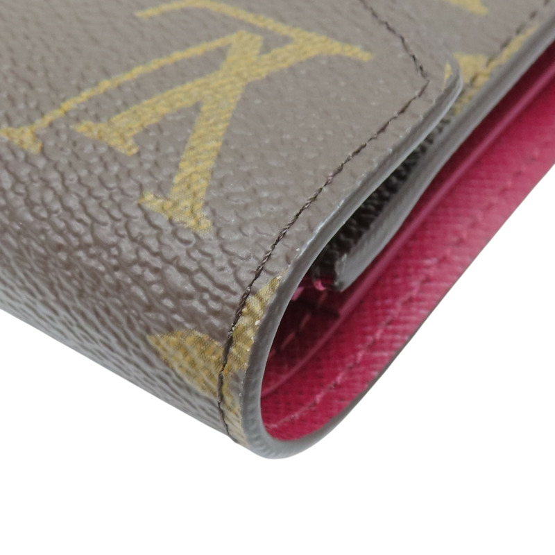 棕色 原花帆布 Victorine 三折短夾【LOUIS VUITTON LV 路易威登】 M41938-10