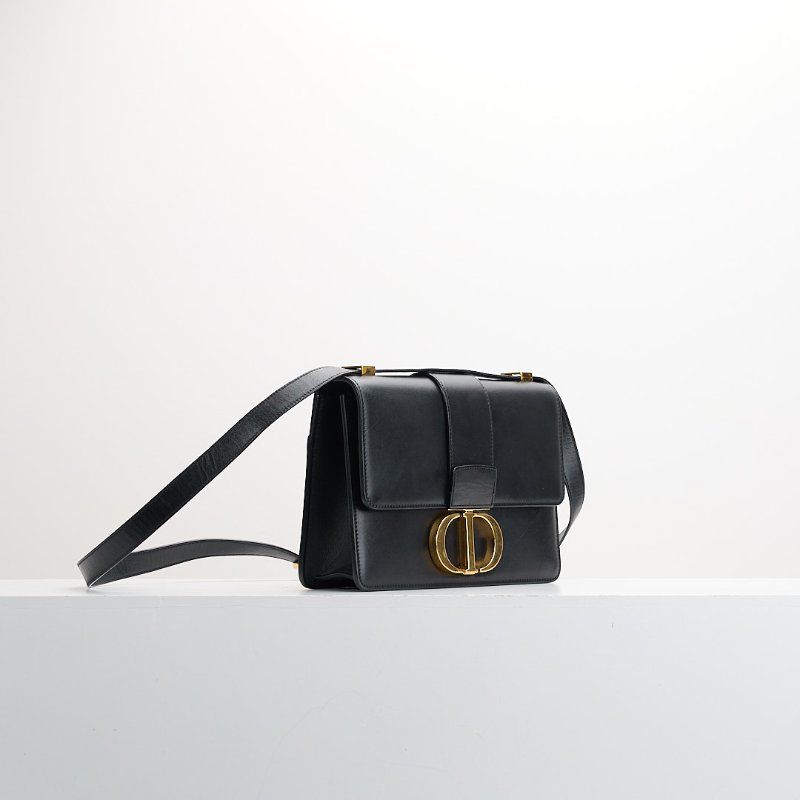 DIOR 黑金蒙田包-1
