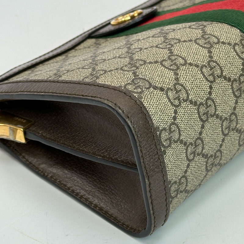 GUCCI/古馳Ophidia小號單肩斜挎夾子包-2