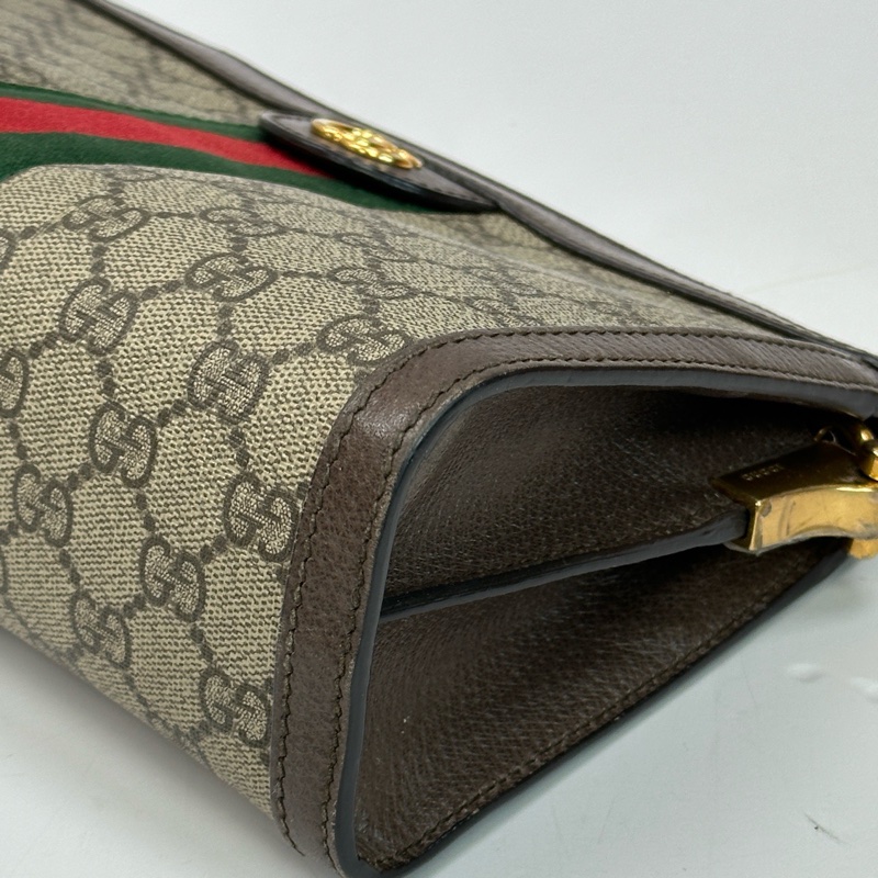 GUCCI/古馳Ophidia小號單肩斜挎夾子包-3