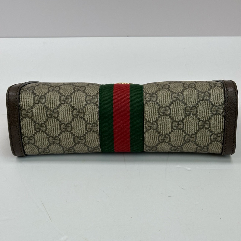 GUCCI/古馳Ophidia小號單肩斜挎夾子包-10